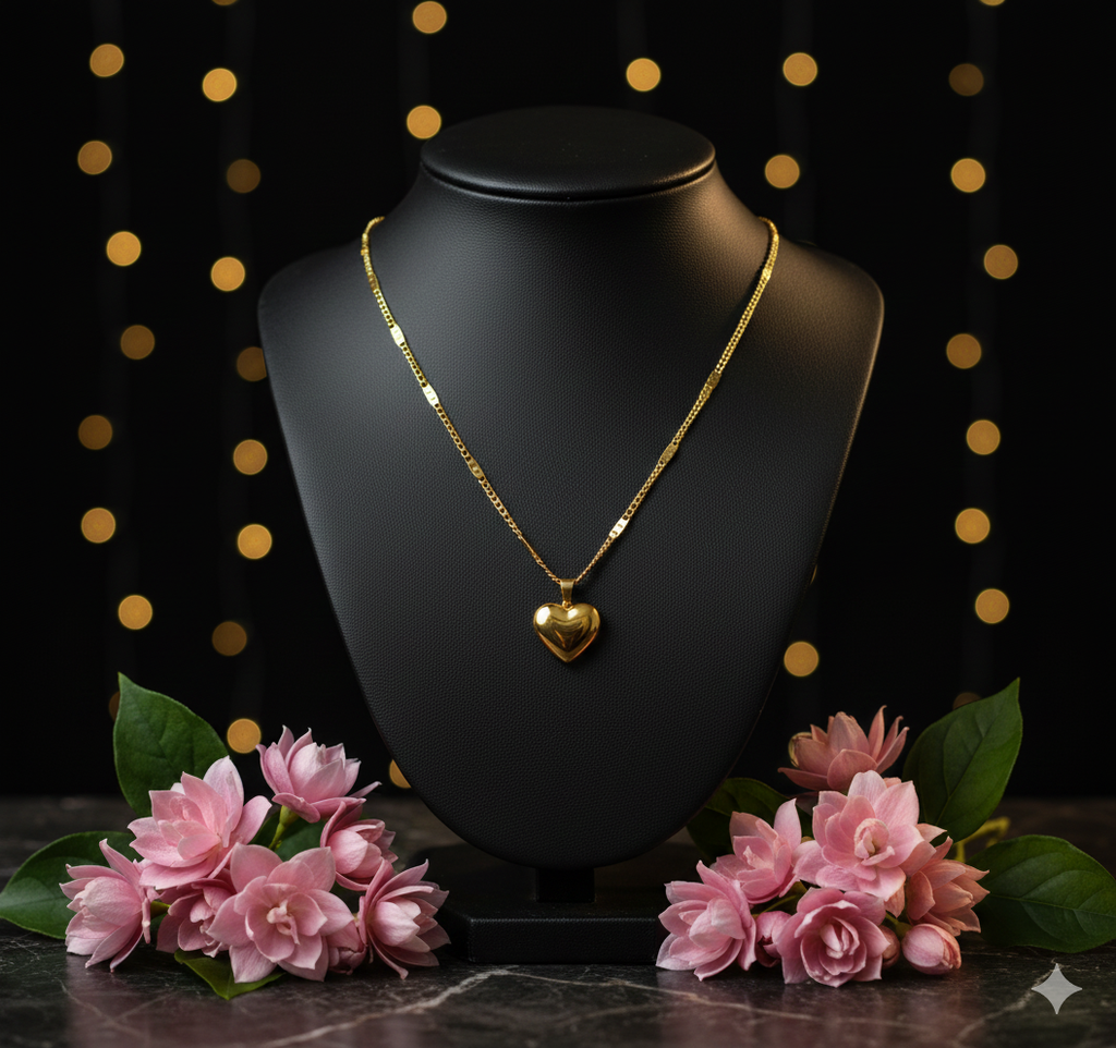 Luminous Heart Necklace