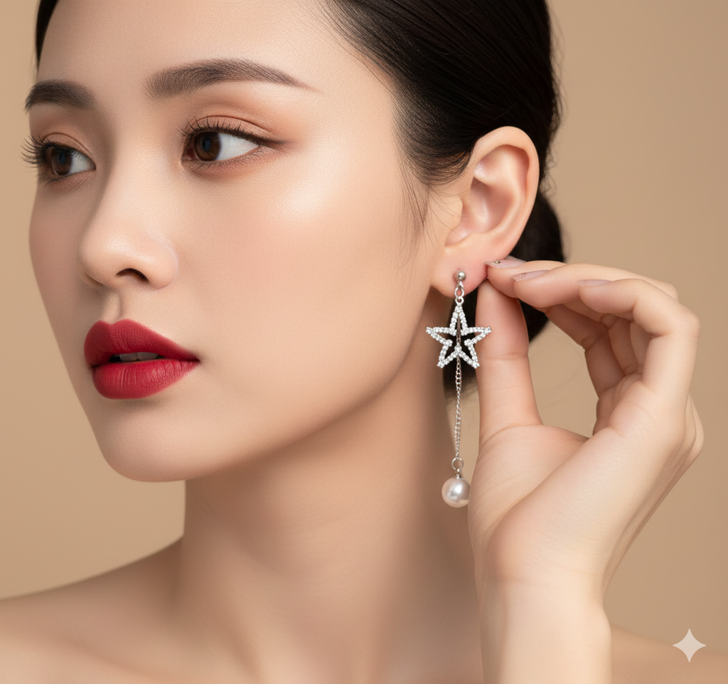 Starlight Pearl Dangles
