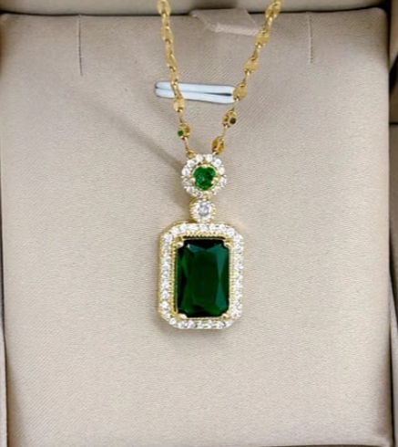Ruby Flora Cascade Pendant