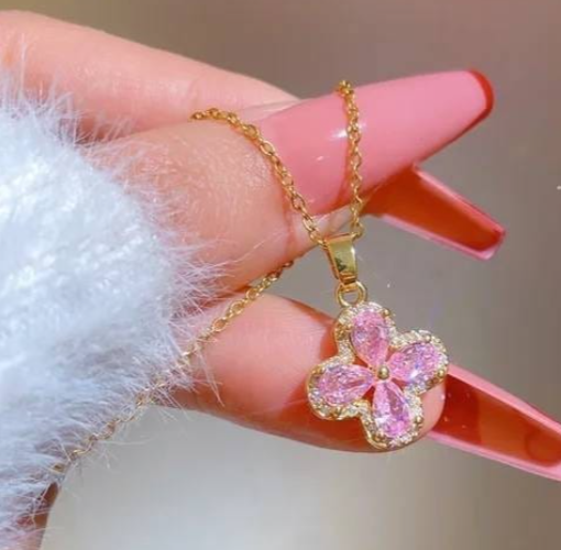 Sparkle Fawn Duet Necklace